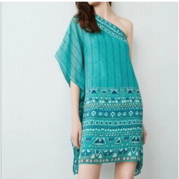 BCBG MaxAzria Alana One-Shoulder Dress Asymmetrical Hem XXS - Picture 1 of 5